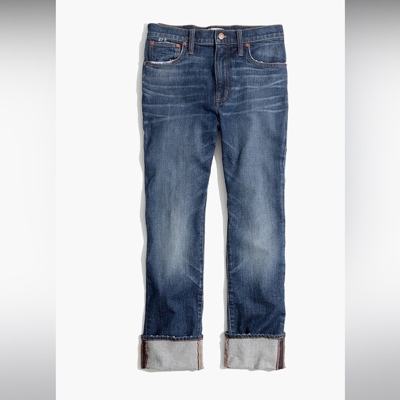 MADEWELL THE HIGH RISE SLIM BOYJEAN size 24 - Picture 3 of 13